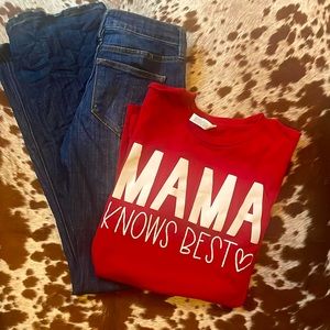 Mama Knows Best Tee